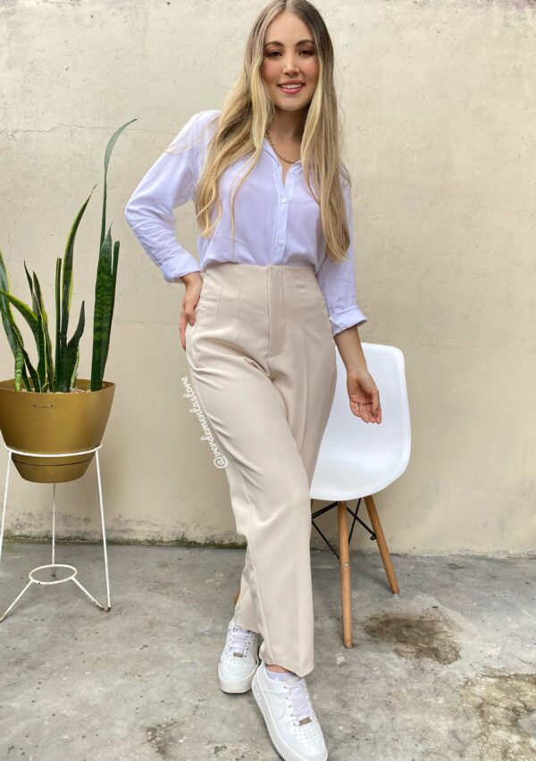 PANTALON COSTILLERO BEIGE