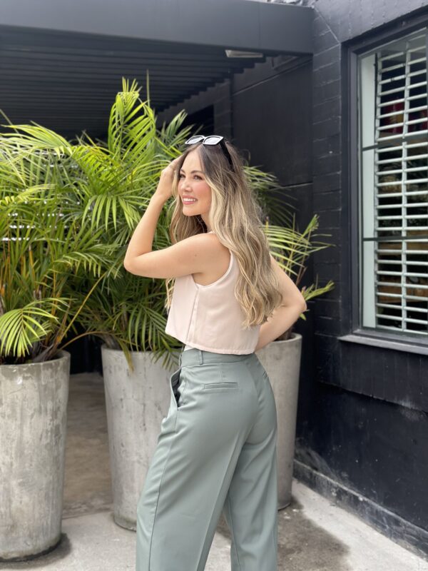 PANTALON SASTRE VERDE - Image 2
