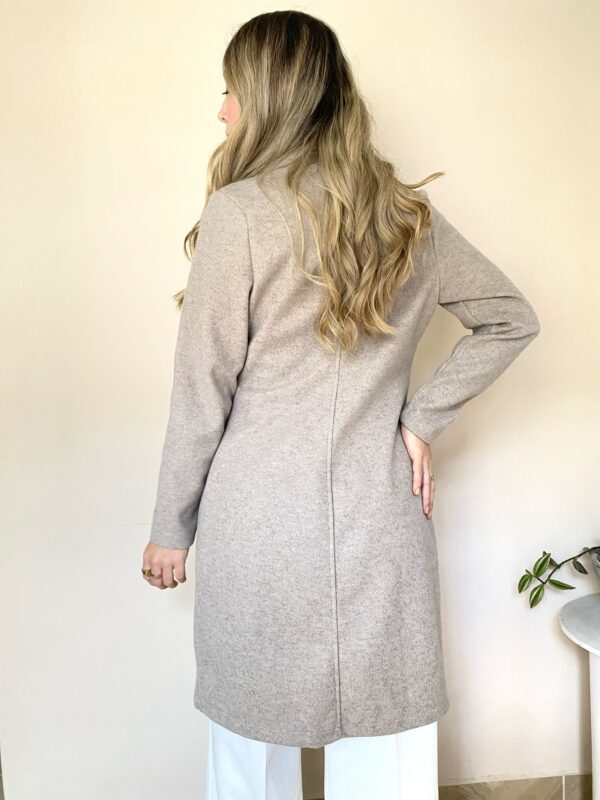 ABRIGO PAÑO BEIGE - Image 3